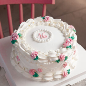 rose cake