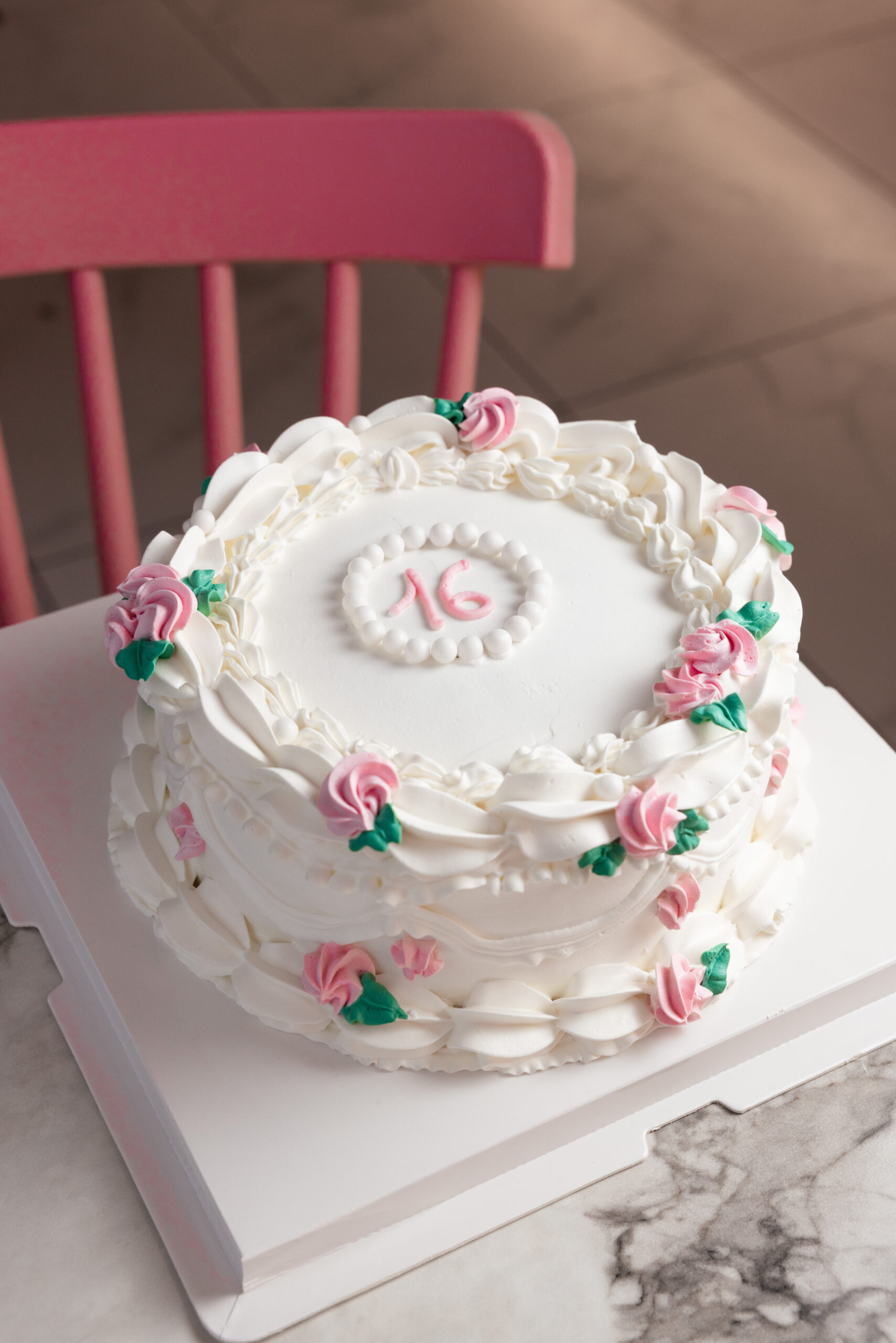 rose cake rose cake