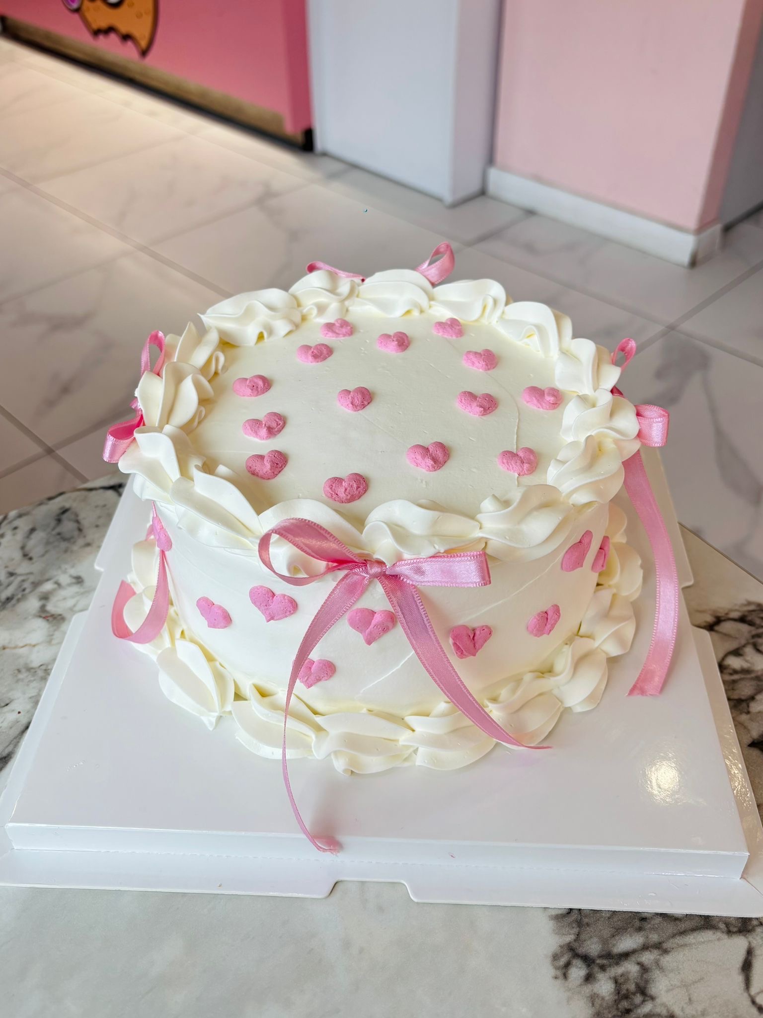 vintage cake coeur vintage cake coeur